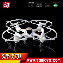 Envío gratis MJX X701 2.4 g 4 canales helicóptero de Control remoto Juguetes Mini Quadcopter con luz rc PARROT drone kit aviones rtf